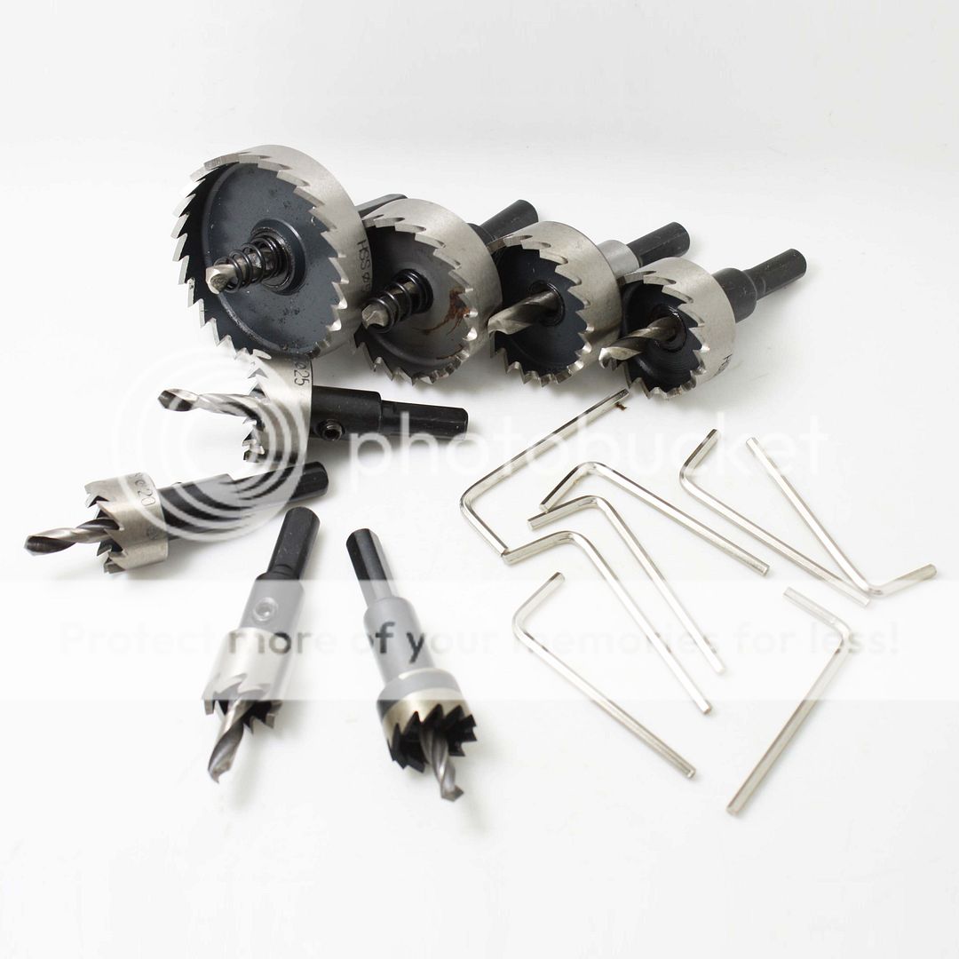 16mm 53mm HSS Metal Holesaw Drill Bit Hole Saw Stainless Steel Cutter